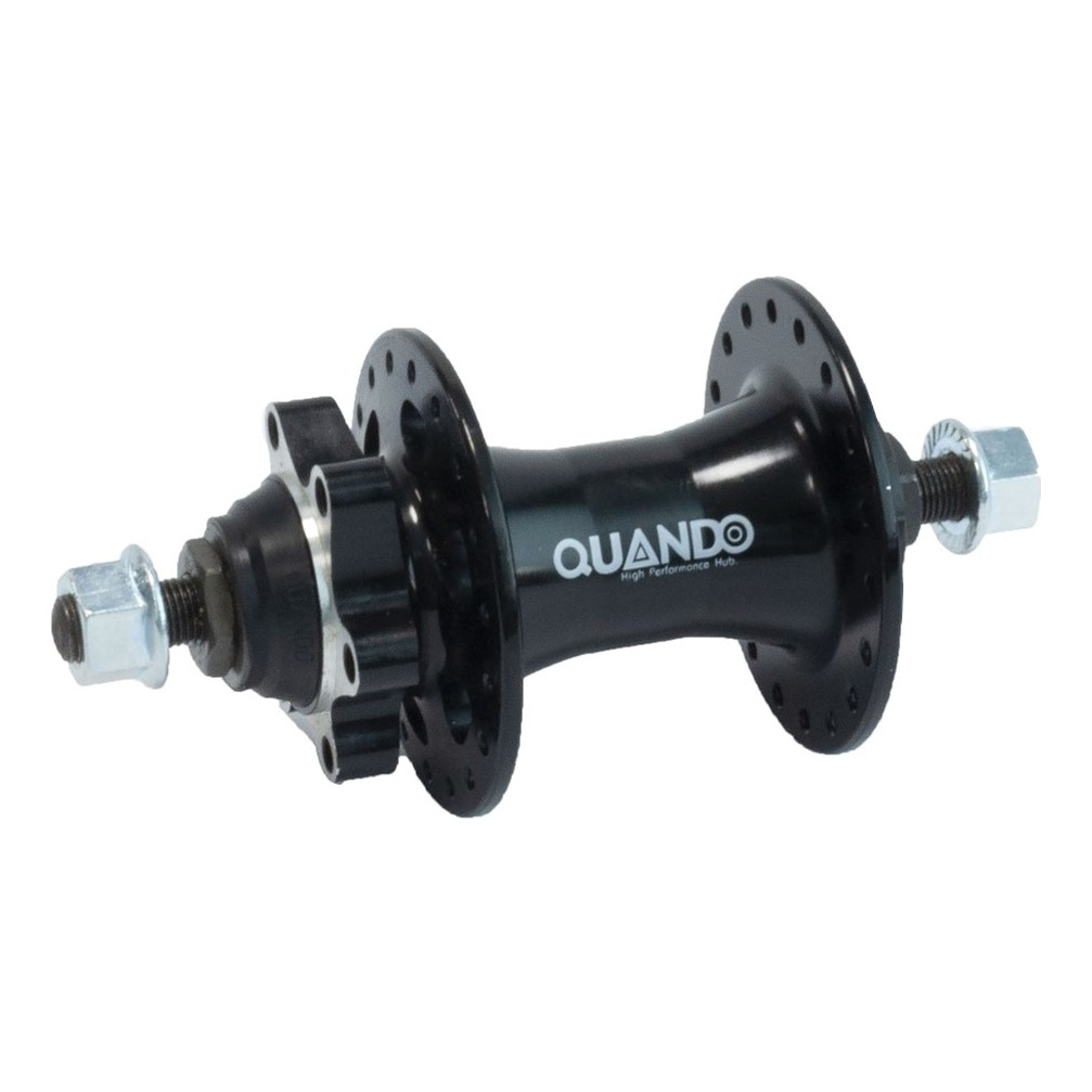 Втулка передня Quando AL Disc 36H Чорна, фото 1