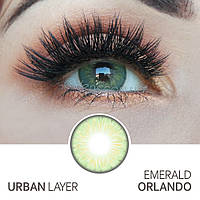 Кольорові контактні лінзи Urban Layer Orlando Emerald
