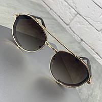 Солнцезащитные очки мужские, женские BALMAIN 2A553 олива, модель 2023 года