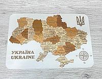 Карта Украины 3d пазл