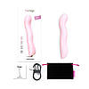 Вібратор Love To Love SWAP — BABY PINK, з пульсувальною перлиною для точки G, 3 мотори, гнеться, фото 6
