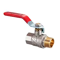 Кран кульовий FNR15 ZEGOR PN40 1 1/2" ЗВ рукоятка - важіль