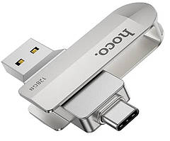 USB Флеш Hoco 128Gb UD10 Wise Type-C USB 3.0 OTG USB flash drive 128 GB| Флеш Накопичувач Hoco 128Gb UD10
