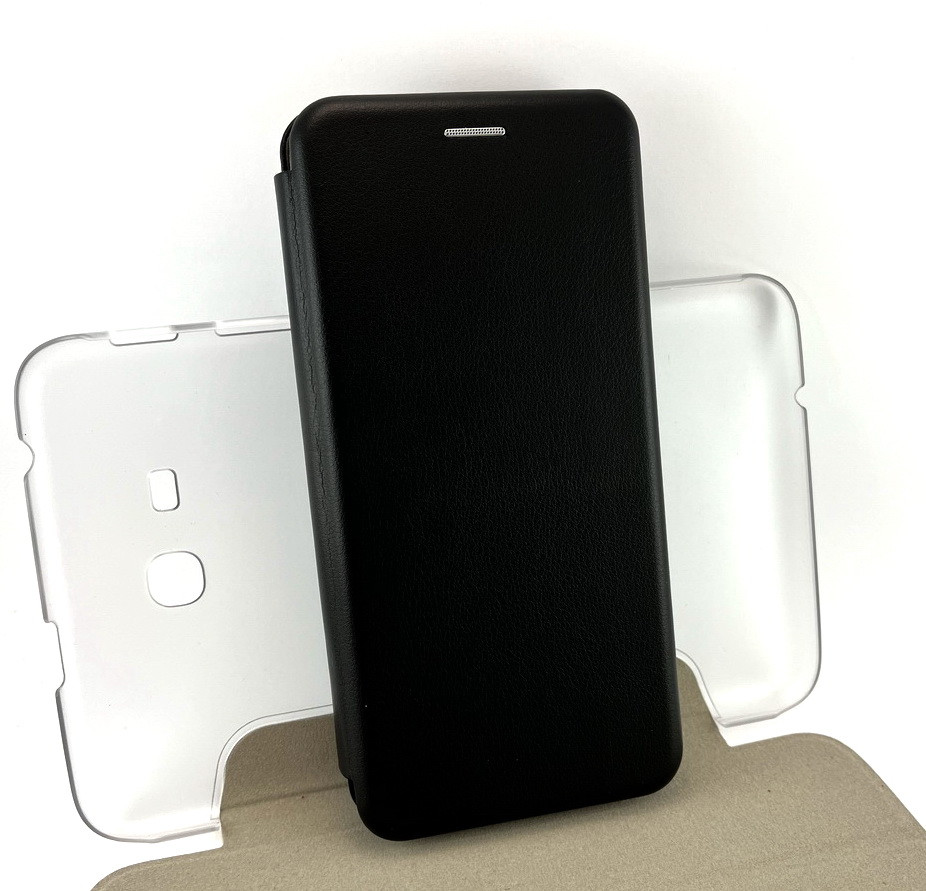 Чохол на Xiaomi Redmi A1, A2 книжка Luxo бічний з підставкою карман для карт чорний