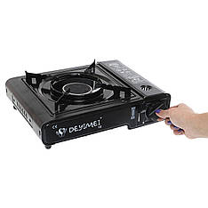 Плита газова туристична з п'єзопідпалювачем і адаптером SP-Sport