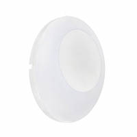 Уличный LED светильник 24W круглый настенный CLEMENT белый IP65 Horoz Electric