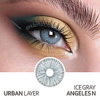 Контактные цветные линзы Urban Layer Angeles N Ice Gray