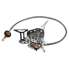 Пальник газовий туристичний із вітрозахистом і зі шлангом під балони KOVAR, фото 2