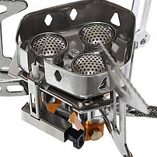 Пальник газовий туристичний із вітрозахистом і зі шлангом під балони KOVAR, фото 3