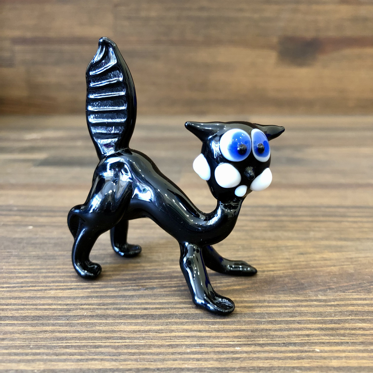 Фигурка Кот Умный Средний (высота 6,9 См) Стекло Символ Года — Купить ...