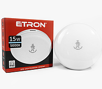 Світильник світлодіодний ETRON Communal 1-ECP-524-C 15W 5000К circle +датчик руху