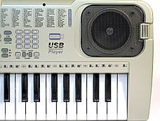 Дитяче Піаніно - синтезатор MQ-807  із мікрофоном LCD Display 54 клавіші MP3, фото 2