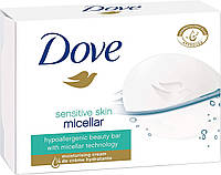 Мыло Dove 100 г Sensitive skin micellar