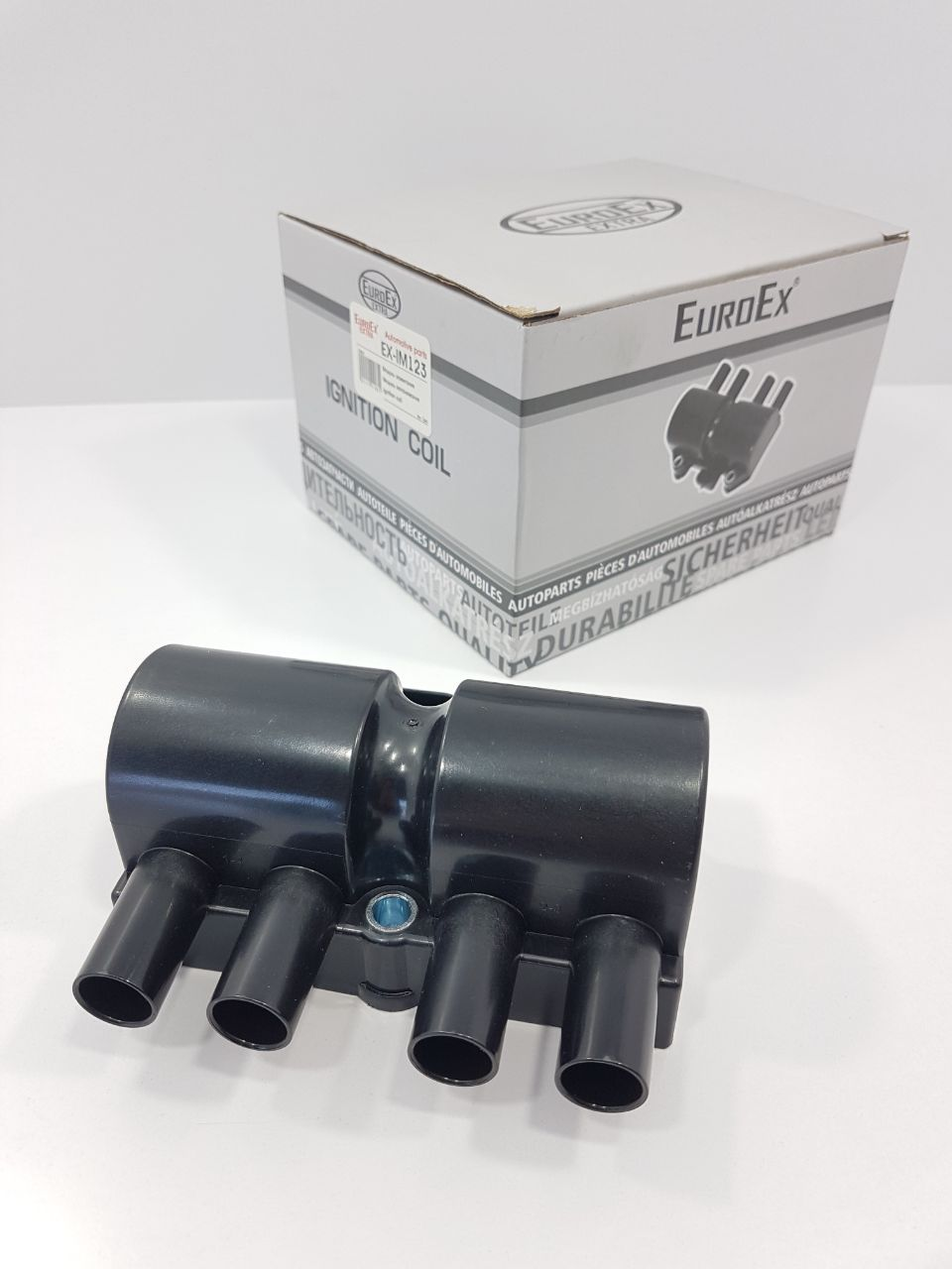 Котушка запалювання (3 контакти) Авео 1,5/Лачетті 1,8/Матиз 1,0 EuroEx Угорщина, фото 1