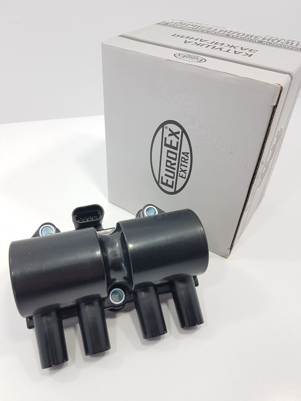 Котушка запалювання (4 контакти) Ланос EuroEx Угорщина, фото 1