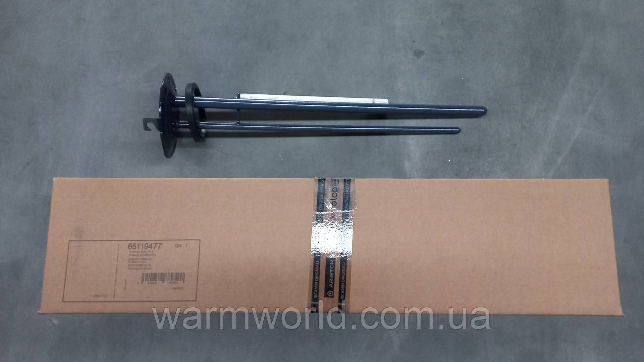 65119477 Фланець у зборі з анодом і прокладкою для сухого тена PRO1 R PL DRY Ariston, фото 1