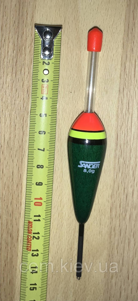 Поплавець рибальський універсальний SANGER 8,0 g під світляк