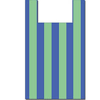 Полиэтиленовый пакет майка Полоса размер 38х60 №2 100 шт/уп.