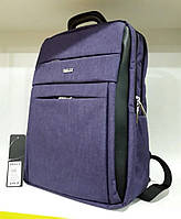 Женский рюкзак городской молодежный тканевый прогулочный фиолетовый деловой 40х30х16 см Dolly 387