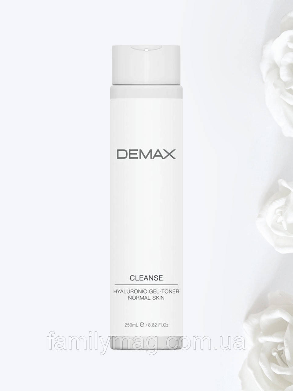 Гель-тонік для всіх типів шкіри з гіалуроновою кислотою Gel Tonic For Normal Skin Demax 250 мл