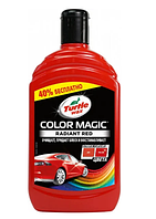 Поліроль із воском для авто червоного кольору Turtle Wax Jet Red Color Magic, 500 мл, 53240