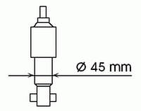 Амортизатор KYB FORD/NISSAN Maverick/Terrano F "88-97 "(Gas) KYB 554070"