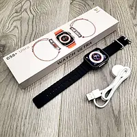 Смарт Часы GS8 plus Ultra Series 8 Apl Watch черный Smart watch Украинское меню