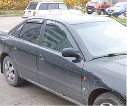 Вітровики "CT" дефлектори вікон на авто Кобра для Audi A4 Sd (B5/8K) 1995-2000