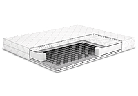 Матрас 120x190 см ортопедический полуторный MeBelle FLY с пружинным блоком bonnel, защитным евробортом