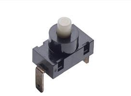 Кнопка універсальна вмик/вимик для пилососів, з фіксацією 220 В 12 A KAG-03B