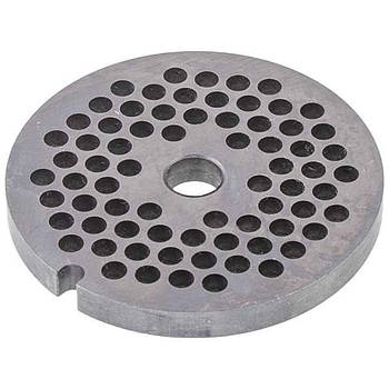 Решітка 4mm NR8 (з пазом) 10003880 для м'ясорубки Zelmer \ Bosch