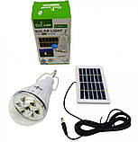 Лампа світлодіодна CL-028Max із сонячною панеллю 8423, фото 7