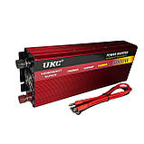Перетворювач автоінвертор UKC 12V-220V AR 5000W з функцією плавного пуску 8268, фото 4
