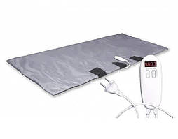 Електроковдра двозонна Теплий Пан з цифровим регулюванням 180x180 см, сіра