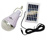 Лампа світлодіодна CL-028Max із сонячною панеллю 8423, фото 2