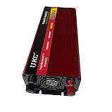 Перетворювач автоінвертор UKC 12V-220V AR 5000W з функцією плавного пуску 8268, фото 5