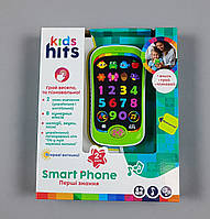 Дитячий розвиваючий телефон Перші знання Kids Hits Smart Phone, укр англ., KH03/002