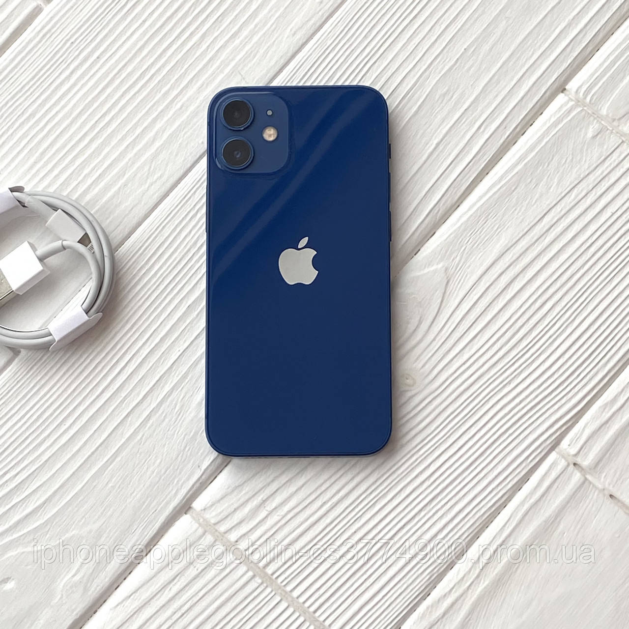 IPhone 12 mini 64 GB blue Neverlock оригінал - фото 1 - id-p1776824206
