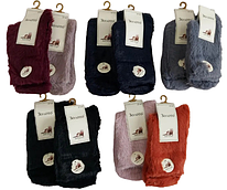 Термошкарпетки жіночі зимові Норка-кашемір (без махри)