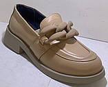 Туфлі жіночі лофери з натуральної шкіри від виробника модель ПЛ23-117, фото 2