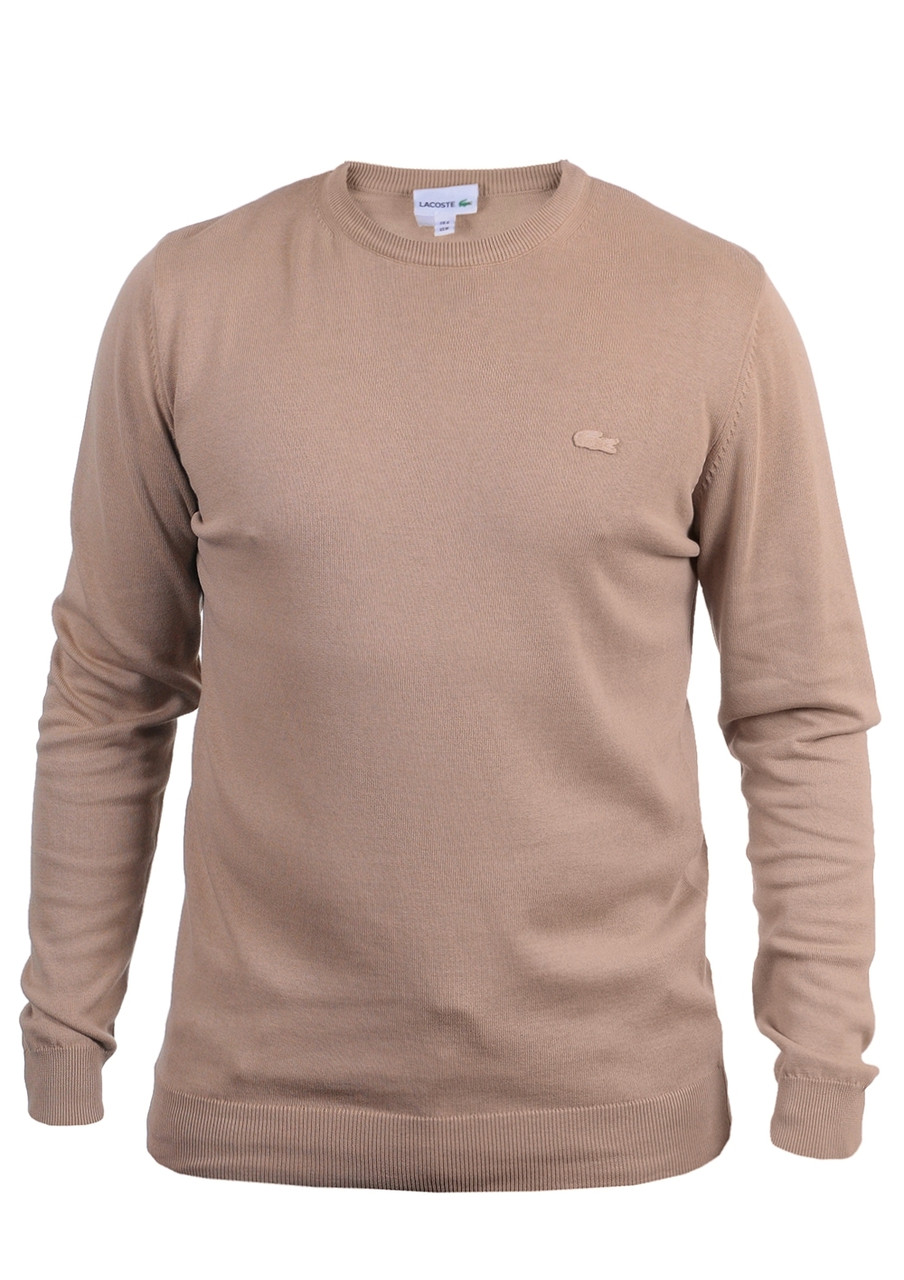 Светр чоловічий Lacoste 22-L140 бежевий XL
