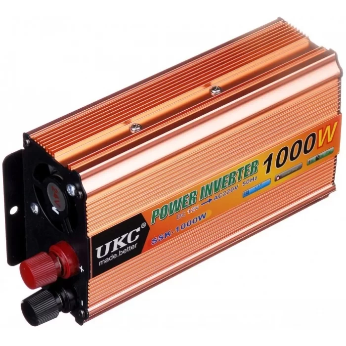 Інвертор напруги SSK-1000W 12V/220V Jw