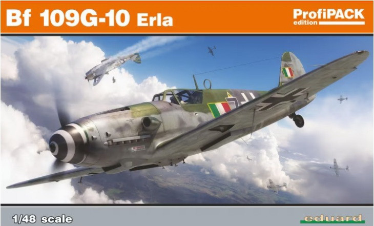 Пластикова модель 1/48 Eduard 82164 німецький винищувач Messerschmitt Bf 109G-10 ERLA
