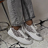 Шкіряні кросівки жіночі, фото 6