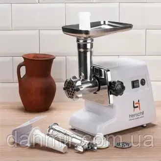М'ясорубка електрична із соковичавницею Henschll HS-0032 2500W, електром'ясорубка