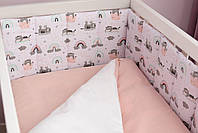 Постільний комплект у ліжечко Baby Veres Kitty girl 6 в 1, фото 5