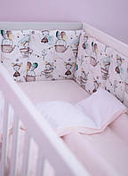 Дитяча постільна білизна в ліжечко Baby Veres Mouse 6 в 1