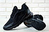 Чоловічі та жіночі кросівки Nike Air Max 270 All Black (Чорні) Взуття Найк Аір Макс 270 текстиль демісезон, фото 5