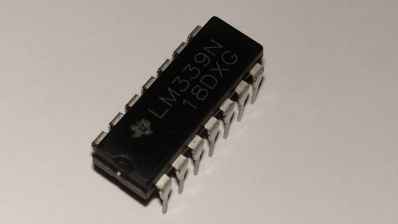 LM339N компаратор четырехканальный DIP14 - фото 1 - id-p1040568803