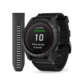 Смарт-годинник Garmin Tactix 7 Pro Edition Solar Powered Tactical GPS Watch with Nylon Band (010-02704-11)
